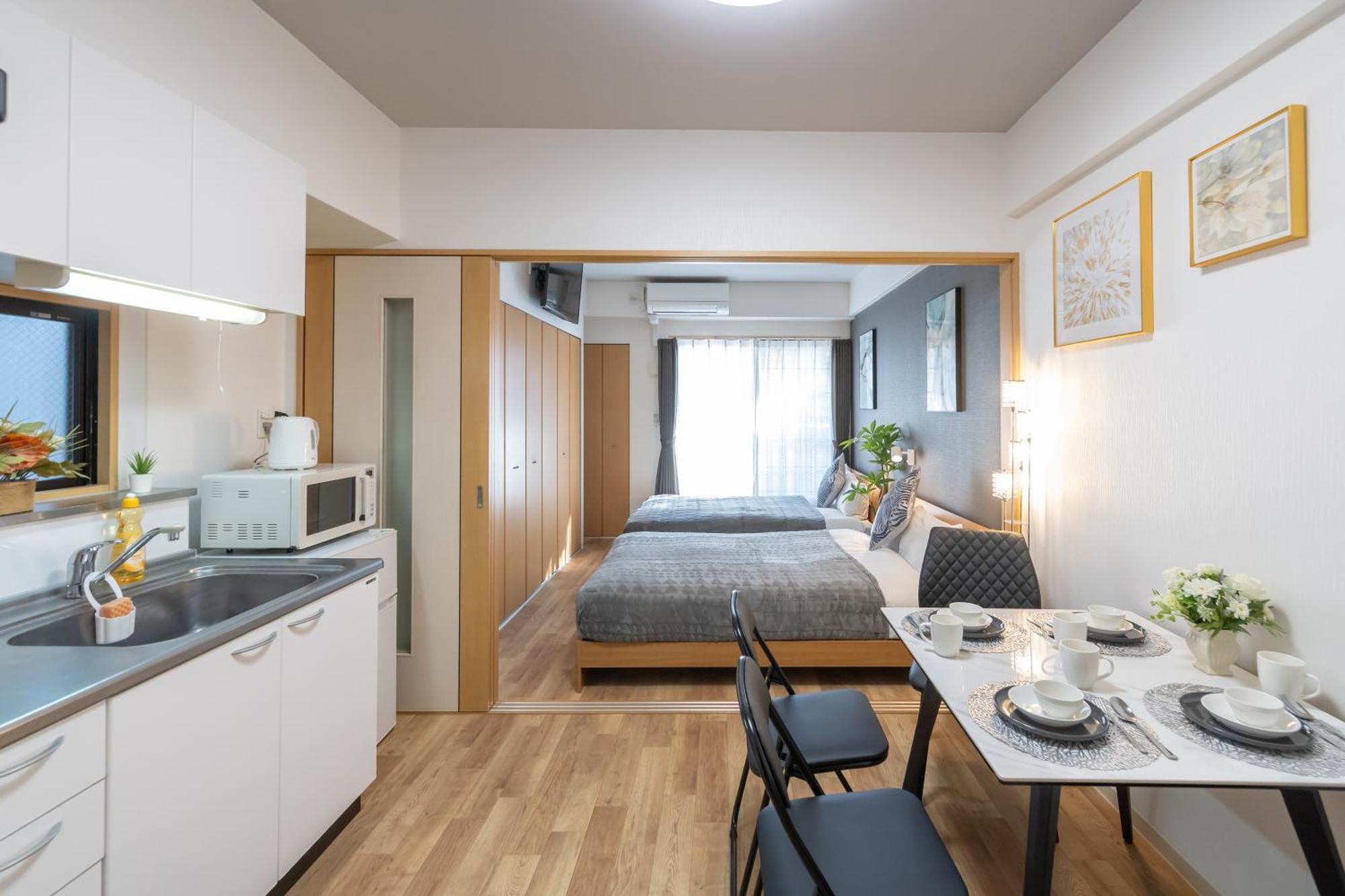 Kuromon Royal Apartment Osaka Exterior foto